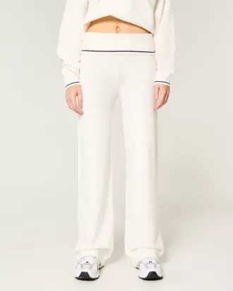 Gilly Hicks Sweater-Knit Foldover Waist Straight Pants,Gilly Hicks Sweater-Knit Foldover Waist Straight Pants Gilly Hicks Sweater-Knit Foldover Waist Straight Pants,Gilly Hicks Sweater-Knit Foldover Waist Straight Pants