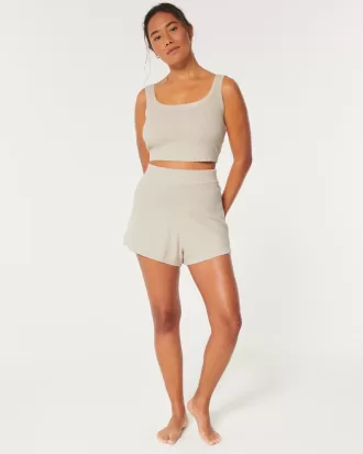 Gilly Hicks Sweater-Knit Shorts,Gilly Hicks Sweater-Knit Shorts Gilly Hicks Sweater-Knit Shorts,Gilly Hicks Sweater-Knit Shorts