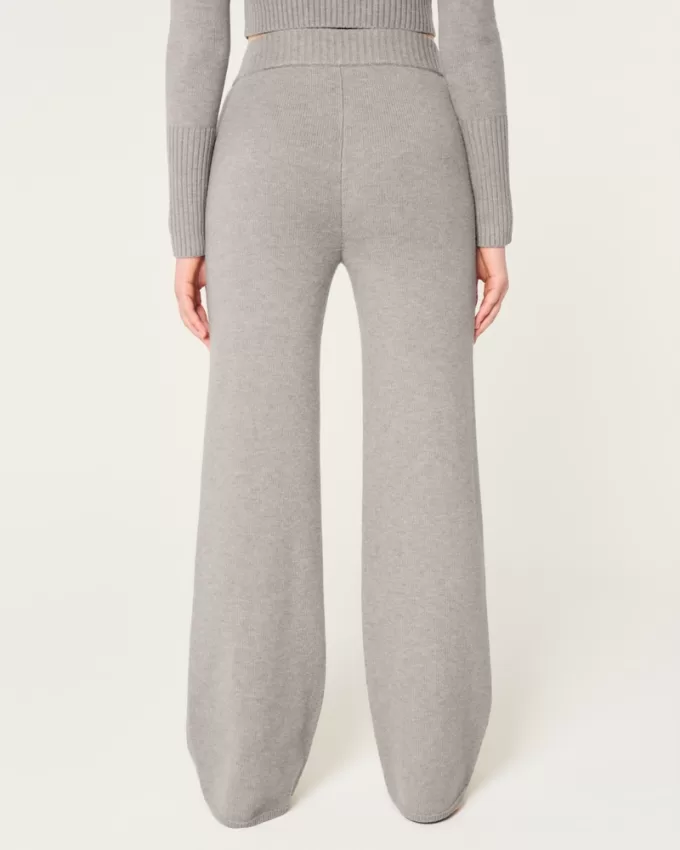 Gilly Hicks Sweater-Knit Straight Pants,Gilly Hicks Sweater-Knit Straight Pants Gilly Hicks Sweater-Knit Straight Pants,Gilly Hicks Sweater-Knit Straight Pants