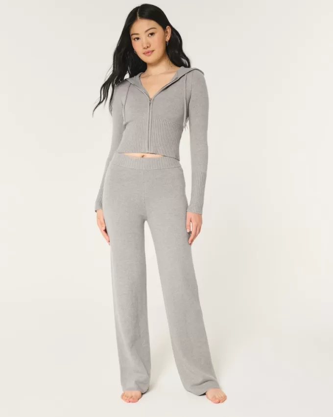 Gilly Hicks Sweater-Knit Zip-Up Hoodie,Gilly Hicks Sweater-Knit Zip-Up Hoodie Gilly Hicks Sweater-Knit Zip-Up Hoodie,Gilly Hicks Sweater-Knit Zip-Up Hoodie