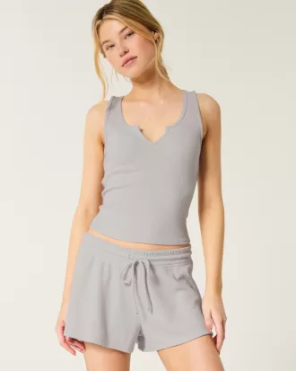 Gilly Hicks Waffle Flutter Shorts,Gilly Hicks Waffle Flutter Shorts