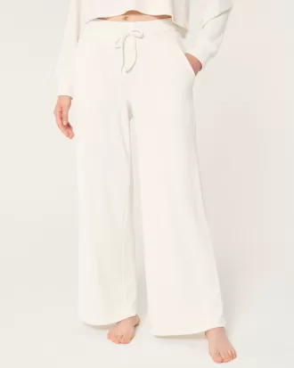 Gilly Hicks Waffle Wide-Leg Pants,Gilly Hicks Waffle Wide-Leg Pants Gilly Hicks Waffle Wide-Leg Pants,Gilly Hicks Waffle Wide-Leg Pants