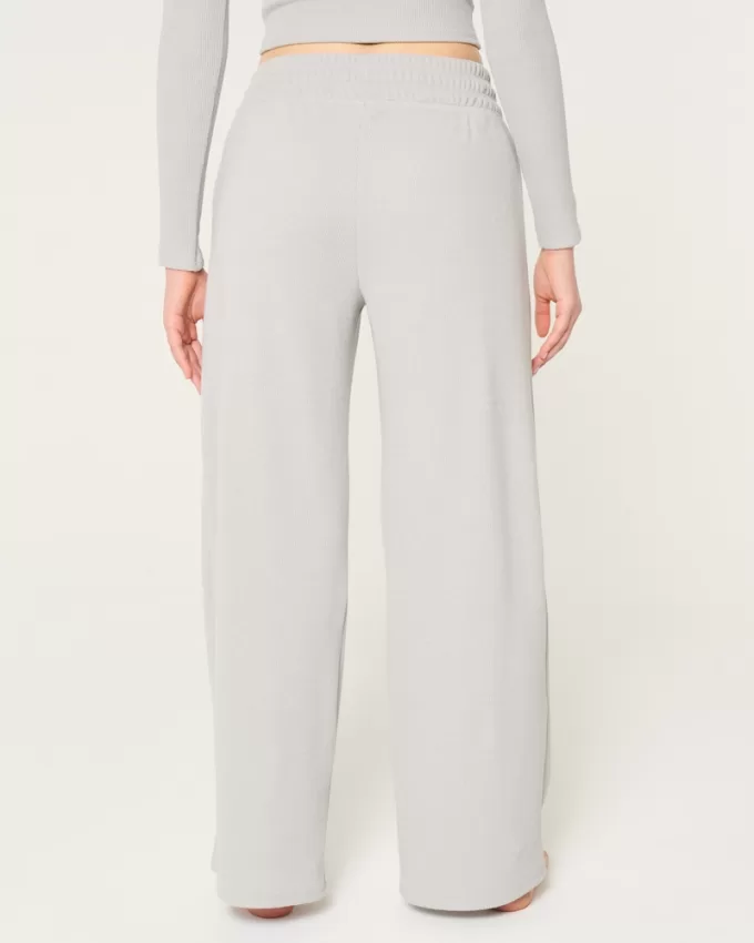Gilly Hicks Waffle Wide-Leg Pants,Gilly Hicks Waffle Wide-Leg Pants Gilly Hicks Waffle Wide-Leg Pants,Gilly Hicks Waffle Wide-Leg Pants