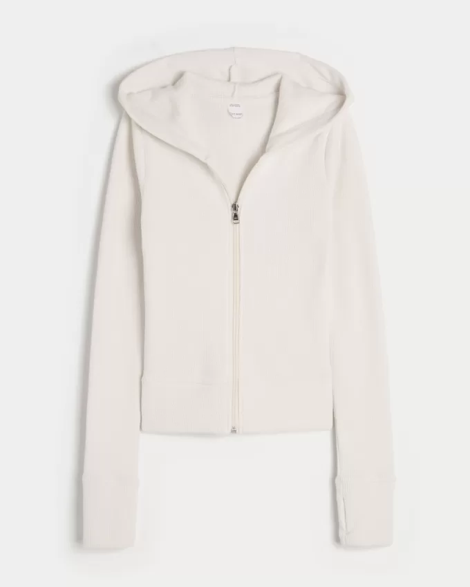 Gilly Hicks Waffle Zip-Up Hoodie,Gilly Hicks Waffle Zip-Up Hoodie Gilly Hicks Waffle Zip-Up Hoodie,Gilly Hicks Waffle Zip-Up Hoodie