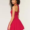 Halter Mini Bubble Skort Dress,Halter Mini Bubble Skort Dress Halter Mini Bubble Skort Dress,Halter Mini Bubble Skort Dress