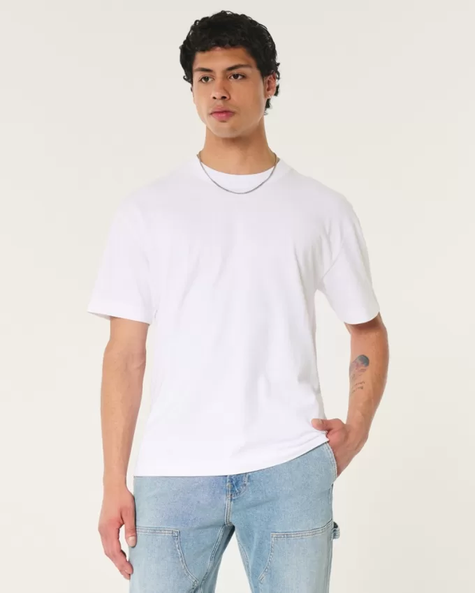 Heavyweight Boxy Crew T-Shirt,Heavyweight Boxy Crew T-Shirt Heavyweight Boxy Crew T-Shirt,Heavyweight Boxy Crew T-Shirt