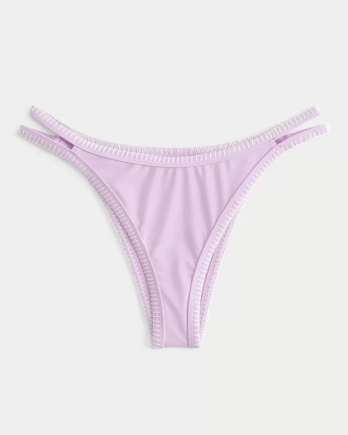 High-Leg Embroidered Stitch Strappy Cheekiest Bikini Bottom,High-Leg Embroidered Stitch Strappy Cheekiest Bikini Bottom High-Leg Embroidered Stitch Strappy Cheekiest Bikini Bottom,High-Leg Embroidered Stitch Strappy Cheekiest Bikini Bottom