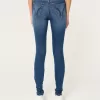 High-Rise Dark Wash Super Skinny Jeans,High-Rise Dark Wash Super Skinny Jeans