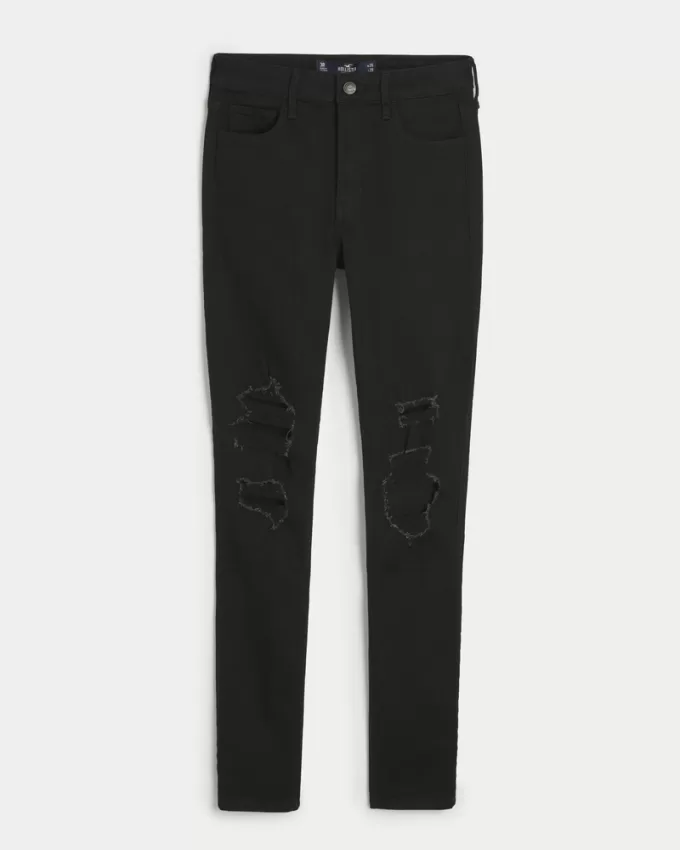 High-Rise Ripped Black Super Skinny Jeans,High-Rise Ripped Black Super Skinny Jeans High-Rise Ripped Black Super Skinny Jeans,High-Rise Ripped Black Super Skinny Jeans
