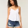 High-Rise Ripped Dark Wash Denim Shortie Shorts,High-Rise Ripped Dark Wash Denim Shortie Shorts