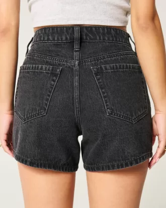 High-Rise Washed Black Relaxed Denim Shorts 5″,High-Rise Washed Black Relaxed Denim Shorts 5″ High-Rise Washed Black Relaxed Denim Shorts 5″,High-Rise Washed Black Relaxed Denim Shorts 5″
