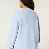Hollister Comfy Cloud Cable-Knit Crew Sweater,Hollister Comfy Cloud Cable-Knit Crew Sweater Hollister Comfy Cloud Cable-Knit Crew Sweater,Hollister Comfy Cloud Cable-Knit Crew Sweater