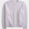 Hollister Comfy Cloud Cable-Knit Crew Sweater,Hollister Comfy Cloud Cable-Knit Crew Sweater Hollister Comfy Cloud Cable-Knit Crew Sweater,Hollister Comfy Cloud Cable-Knit Crew Sweater
