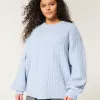 Hollister Comfy Cloud Cable-Knit Crew Sweater,Hollister Comfy Cloud Cable-Knit Crew Sweater Hollister Comfy Cloud Cable-Knit Crew Sweater,Hollister Comfy Cloud Cable-Knit Crew Sweater