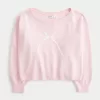 Hollister Comfy Cloud Easy Off-the-Shoulder Bow Graphic Sweater,Hollister Comfy Cloud Easy Off-the-Shoulder Bow Graphic Sweater Hollister Comfy Cloud Easy Off-the-Shoulder Bow Graphic Sweater,Hollister Comfy Cloud Easy Off-the-Shoulder Bow Graphic Sweater