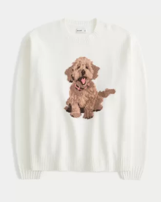 Hollister Comfy Cloud Oversized Dog Graphic Sweater,Hollister Comfy Cloud Oversized Dog Graphic Sweater Hollister Comfy Cloud Oversized Dog Graphic Sweater,Hollister Comfy Cloud Oversized Dog Graphic Sweater