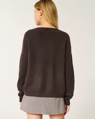 Hollister Comfy Cloud Oversized V-Neck Sweater,Hollister Comfy Cloud Oversized V-Neck Sweater Hollister Comfy Cloud Oversized V-Neck Sweater,Hollister Comfy Cloud Oversized V-Neck Sweater