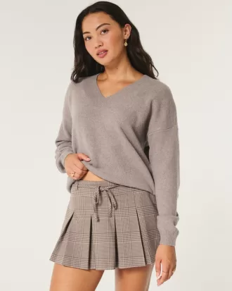 Hollister Comfy Cloud Oversized V-Neck Sweater,Hollister Comfy Cloud Oversized V-Neck Sweater Hollister Comfy Cloud Oversized V-Neck Sweater,Hollister Comfy Cloud Oversized V-Neck Sweater