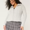 Hollister Comfy Cloud Zip-Up Cable-Knit Sweater,Hollister Comfy Cloud Zip-Up Cable-Knit Sweater Hollister Comfy Cloud Zip-Up Cable-Knit Sweater,Hollister Comfy Cloud Zip-Up Cable-Knit Sweater