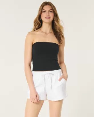 Hollister Ella Linen-Blend Pull-On Shorts,Hollister Ella Linen-Blend Pull-On Shorts Hollister Ella Linen-Blend Pull-On Shorts,Hollister Ella Linen-Blend Pull-On Shorts