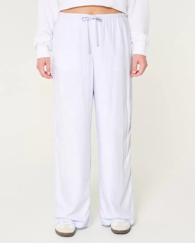 Hollister Ella Pull-On Wide-Leg Pants,Hollister Ella Pull-On Wide-Leg Pants Hollister Ella Pull-On Wide-Leg Pants,Hollister Ella Pull-On Wide-Leg Pants