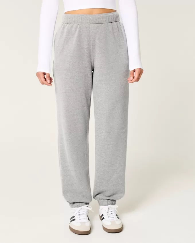 Hollister Feel Good Fleece Dad Joggers,Hollister Feel Good Fleece Dad Joggers Hollister Feel Good Fleece Dad Joggers,Hollister Feel Good Fleece Dad Joggers