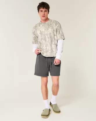 Hollister Feel Good Fleece Mid-Thigh Loose Shorts,Hollister Feel Good Fleece Mid-Thigh Loose Shorts Hollister Feel Good Fleece Mid-Thigh Loose Shorts,Hollister Feel Good Fleece Mid-Thigh Loose Shorts