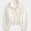 Hollister Feel Good Fleece Mini Half-Zip Sweatshirt,Hollister Feel Good Fleece Mini Half-Zip Sweatshirt Hollister Feel Good Fleece Mini Half-Zip Sweatshirt,Hollister Feel Good Fleece Mini Half-Zip Sweatshirt