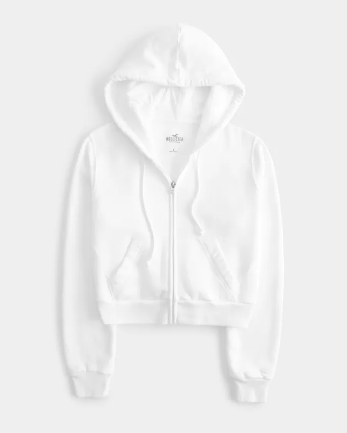 Hollister Feel Good Fleece Mini Zip-Up Hoodie,Hollister Feel Good Fleece Mini Zip-Up Hoodie Hollister Feel Good Fleece Mini Zip-Up Hoodie,Hollister Feel Good Fleece Mini Zip-Up Hoodie