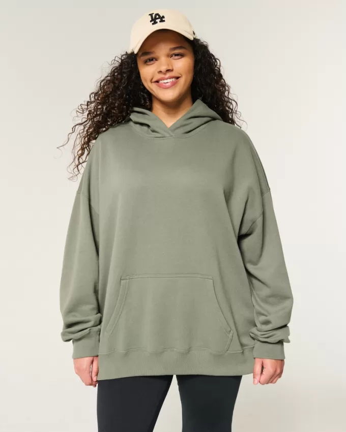 Hollister Feel Good Fleece Oversized Hoodie,Hollister Feel Good Fleece Oversized Hoodie Hollister Feel Good Fleece Oversized Hoodie,Hollister Feel Good Fleece Oversized Hoodie