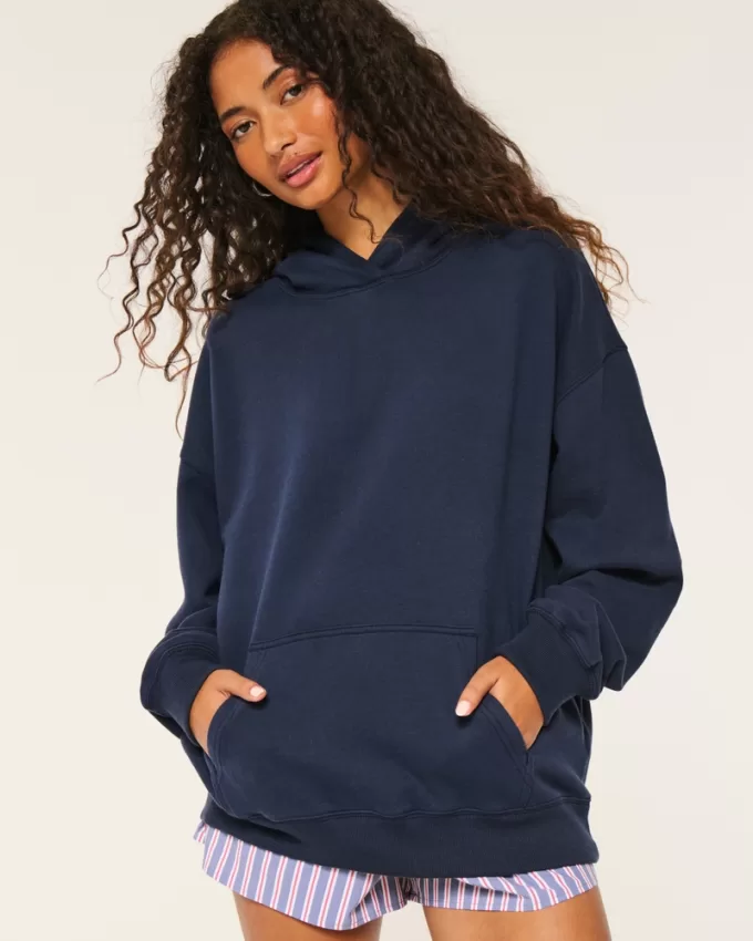 Hollister Feel Good Fleece Oversized Hoodie,Hollister Feel Good Fleece Oversized Hoodie Hollister Feel Good Fleece Oversized Hoodie,Hollister Feel Good Fleece Oversized Hoodie