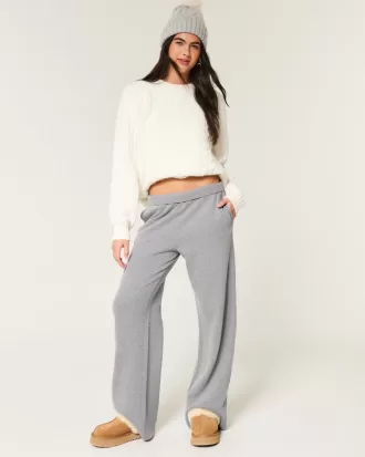 Hollister Feel Good Fleece Wide-Leg Pants,Hollister Feel Good Fleece Wide-Leg Pants Hollister Feel Good Fleece Wide-Leg Pants,Hollister Feel Good Fleece Wide-Leg Pants