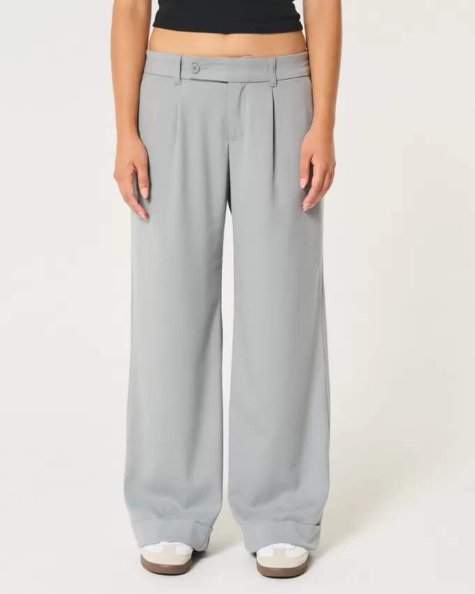 Hollister Livvy Low-Rise Wide-Leg Pants,Hollister Livvy Low-Rise Wide-Leg Pants Hollister Livvy Low-Rise Wide-Leg Pants,Hollister Livvy Low-Rise Wide-Leg Pants