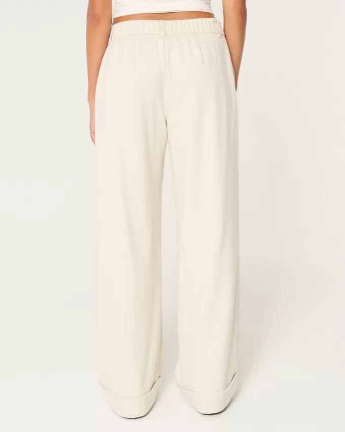 Hollister Livvy Low-Rise Wide-Leg Pants,Hollister Livvy Low-Rise Wide-Leg Pants Hollister Livvy Low-Rise Wide-Leg Pants,Hollister Livvy Low-Rise Wide-Leg Pants