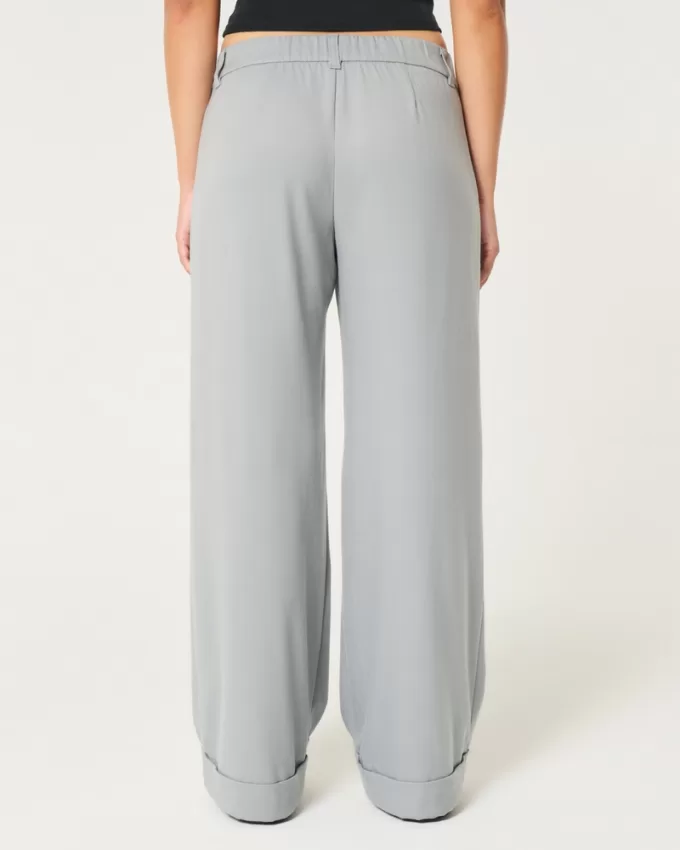 Hollister Livvy Low-Rise Wide-Leg Pants,Hollister Livvy Low-Rise Wide-Leg Pants Hollister Livvy Low-Rise Wide-Leg Pants,Hollister Livvy Low-Rise Wide-Leg Pants