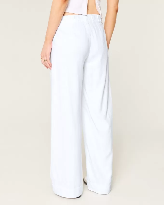 Hollister Livvy Low-Rise Wide-Leg Pants,Hollister Livvy Low-Rise Wide-Leg Pants Hollister Livvy Low-Rise Wide-Leg Pants,Hollister Livvy Low-Rise Wide-Leg Pants