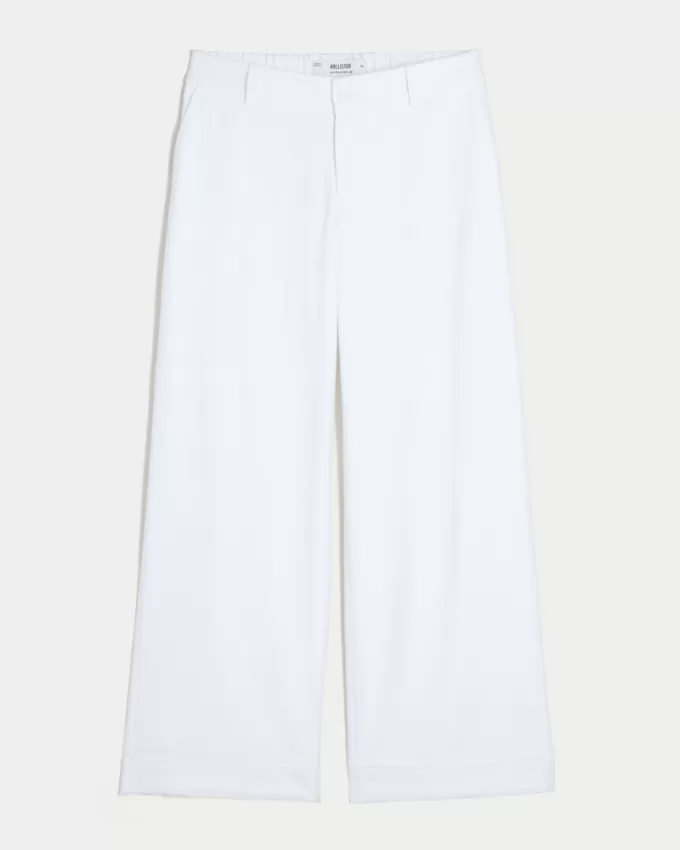 Hollister Livvy Low-Rise Wide-Leg Pants,Hollister Livvy Low-Rise Wide-Leg Pants Hollister Livvy Low-Rise Wide-Leg Pants,Hollister Livvy Low-Rise Wide-Leg Pants