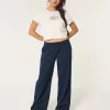 Hollister Livvy Low-Rise Wide-Leg Pants,Hollister Livvy Low-Rise Wide-Leg Pants Hollister Livvy Low-Rise Wide-Leg Pants,Hollister Livvy Low-Rise Wide-Leg Pants