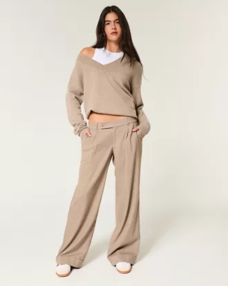Hollister Livvy Low-rise Wide-Leg Pants,Hollister Livvy Low-rise Wide-Leg Pants Hollister Livvy Low-rise Wide-Leg Pants,Hollister Livvy Low-rise Wide-Leg Pants