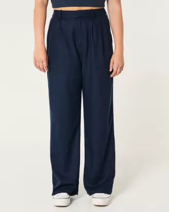 Hollister Livvy Ultra High-Rise Linen Blend Wide-Leg Pants,Hollister Livvy Ultra High-Rise Linen Blend Wide-Leg Pants Hollister Livvy Ultra High-Rise Linen Blend Wide-Leg Pants,Hollister Livvy Ultra High-Rise Linen Blend Wide-Leg Pants