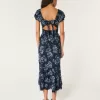 Hollister Saidie Short-Sleeve Tie-Back Midi Dress,Hollister Saidie Short-Sleeve Tie-Back Midi Dress Hollister Saidie Short-Sleeve Tie-Back Midi Dress,Hollister Saidie Short-Sleeve Tie-Back Midi Dress