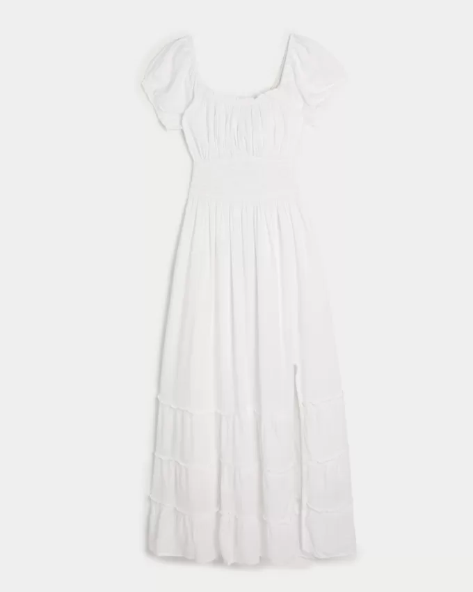 Hollister Saidie Short-Sleeve Tie-Back Midi Dress,Hollister Saidie Short-Sleeve Tie-Back Midi Dress Hollister Saidie Short-Sleeve Tie-Back Midi Dress,Hollister Saidie Short-Sleeve Tie-Back Midi Dress