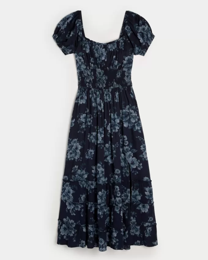 Hollister Saidie Short-Sleeve Tie-Back Midi Dress,Hollister Saidie Short-Sleeve Tie-Back Midi Dress Hollister Saidie Short-Sleeve Tie-Back Midi Dress,Hollister Saidie Short-Sleeve Tie-Back Midi Dress