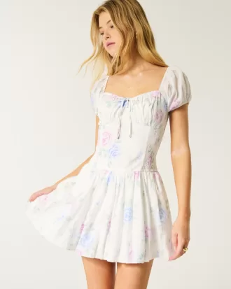 Hollister Sofia Drop-Waist Bubble Skort Dress,Hollister Sofia Drop-Waist Bubble Skort Dress Hollister Sofia Drop-Waist Bubble Skort Dress,Hollister Sofia Drop-Waist Bubble Skort Dress
