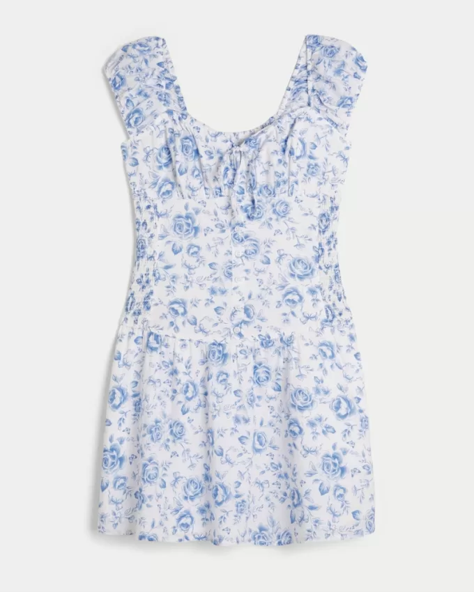 Hollister Sofia Drop-Waist Mini Dress,Hollister Sofia Drop-Waist Mini Dress Hollister Sofia Drop-Waist Mini Dress,Hollister Sofia Drop-Waist Mini Dress