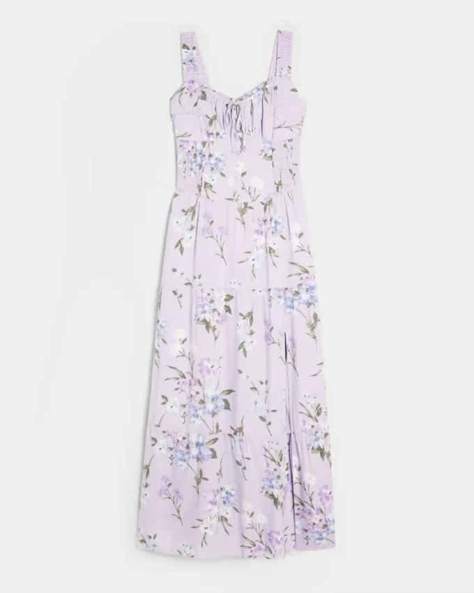 Hollister Sofia Side-Smocked Maxi Dress,Hollister Sofia Side-Smocked Maxi Dress Hollister Sofia Side-Smocked Maxi Dress,Hollister Sofia Side-Smocked Maxi Dress