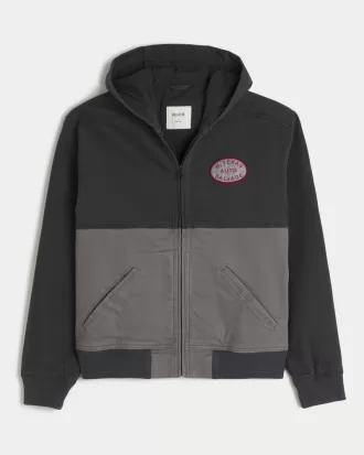 Hooded Zip-Up Workwear Jacket,Hooded Zip-Up Workwear Jacket Hooded Zip-Up Workwear Jacket,Hooded Zip-Up Workwear Jacket