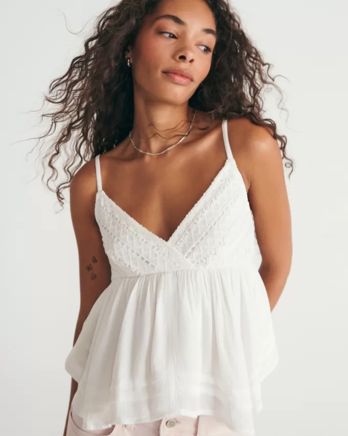 Lace Bust Babydoll Top,Lace Bust Babydoll Top Lace Bust Babydoll Top,Lace Bust Babydoll Top