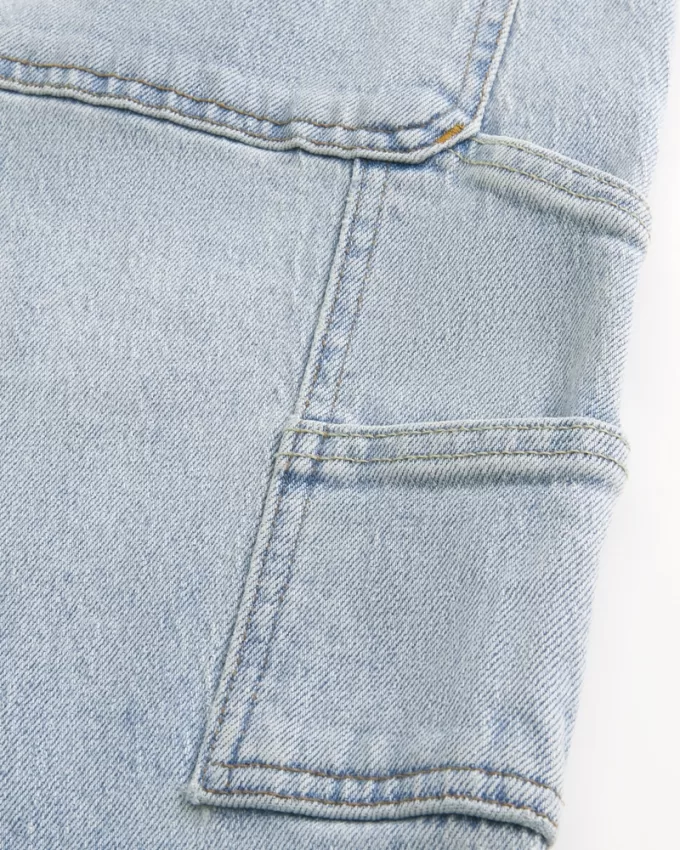 Light Wash Loose Carpenter Jeans,Light Wash Loose Carpenter Jeans Light Wash Loose Carpenter Jeans,Light Wash Loose Carpenter Jeans