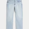Light Wash Loose Jeans,Light Wash Loose Jeans